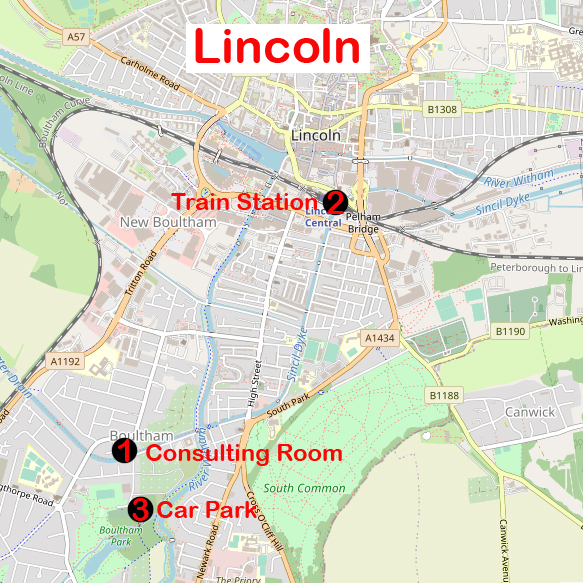 Trudy Lincoln Map